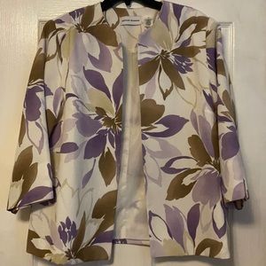 Alfred Dunner 3/4 sleeve jacket - size 12